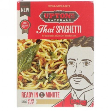 Upton's Naturals, リアルミールキット、タイスパゲッティ、9.17 oz (260 g) (Discontinued Item)