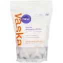 Vaska, One, Laundry Detergent Tablets, Scent Free, 25 Loads, 17 oz (482 g) (Discontinued Item)