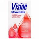 Visine, アドバンスド、殺菌、潤滑剤、目の充血を緩和する目薬、0.28液量オンス (8 ml) (Discontinued Item)