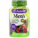 VitaFusion, 男性用コンプリートマルチビタミン、天然ベリー風味、グミ70粒