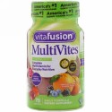VitaFusion, マルチバイト, コンプリートマルチビタミン, 天然ベリー＆ピーチ＆オレンジ味, 70粒