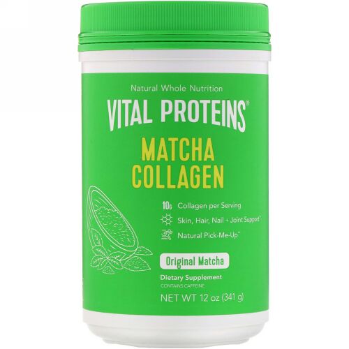 Vital Proteins, 抹茶コラーゲン、オリジナル抹茶、341g（12oz）