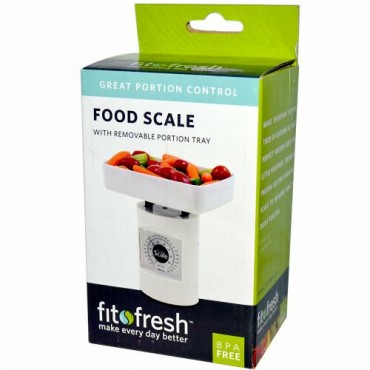 Vitaminder, フィット＆フレッシュ、 取り外しポーショントレー付きフードスケール (Discontinued Item)