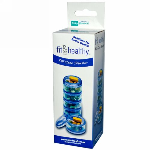 Vitaminder, フィット＆ヘルシー、 ピルケーススタッカー (Discontinued Item)