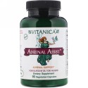 Vitanica, アドレナルアシスト、副腎サポート、ベジキャップ90錠