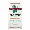Vitanica, Yeast Arrest, 14 Vaginal Suppositories