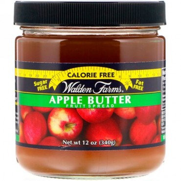 Walden Farms, アップルバター、フルーツスプレッド、12 オンス (340 g)