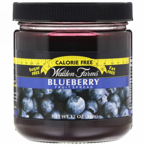 Walden Farms, ブルーベリーフルーツスプレッド、12オンス(340 g)