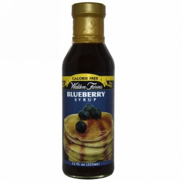 Walden Farms, ブルーベリーシロップ, 12 液量オンス (355 ml)