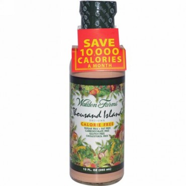 Walden Farms, サウザンアイランド ドレッシング、12 fl oz (355 ml)