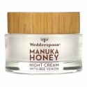 Wedderspoon, ビーベノム入りマヌカハニーナイトクリーム、50ml