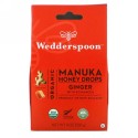 Wedderspoon, 有機栽培マニカハニードロップ、エチナセア入りジンジャー、4オンス（120g）