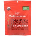 Wedderspoon, Organic Manuka Honey Pops, Raspberry, 24 Count, 4.15 oz (118 g) (Discontinued Item)