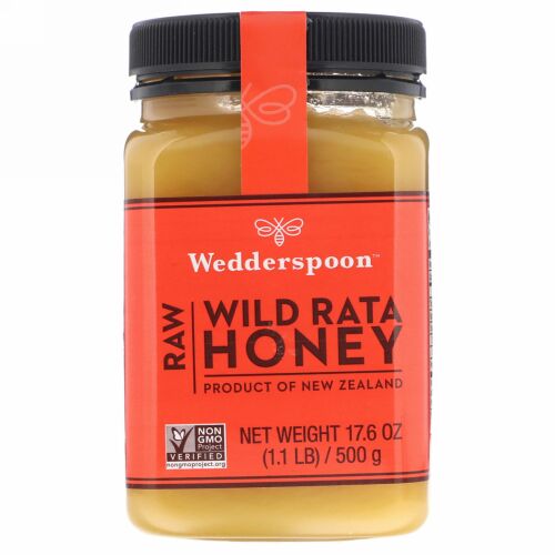 Wedderspoon, 100% ロー, ワイルド ラタハニー, 17.6 oz (500 g)