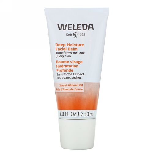 Weleda, ディープモイスチャー フェイシャルバーム、スイートアーモンドオイルエキス、30ml（1液量オンス）