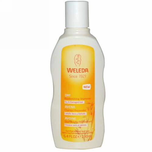 Weleda, オート麦 リプレニッシング シャンプー、6.4 液量オンス (190 ml) (Discontinued Item)