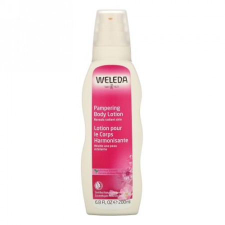 Weleda, Pampering Body Lotion, Wild Rose Extracts, 6.8 fl oz (200 ml)