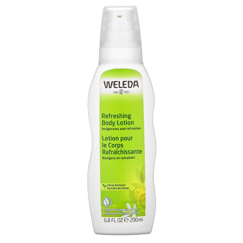Weleda, ハイドレーティング・ボディ・ローション、ノーマル・スキン、シトラス、6.8液量オンス (200 ml)