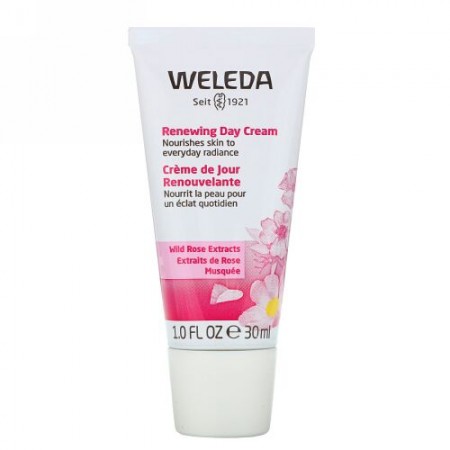 Weleda, Renewing Day Cream, Wild Rose Extracts, 1.0 fl oz (30 ml)