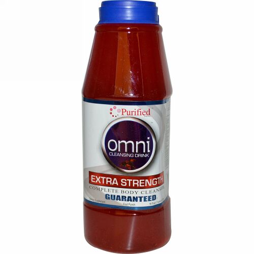 Wellgenix, Omni, Cleansing Drink, Extra Strength, Fruit Punch, 16 fl oz (473 ml) (Discontinued Item)