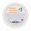 White Egret Personal Care, ビタミンC・ヒアルロン酸・セラム、0.5 oz