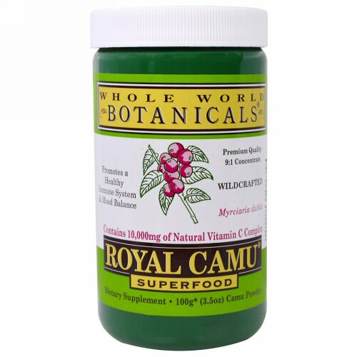 Whole World Botanicals, ロイヤルカムパウダー、3.5 oz (100 g)