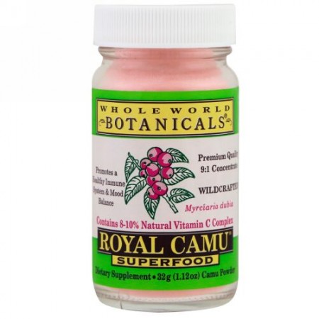 Whole World Botanicals, Royal Camu Powder, 32g (1.12 oz) (Discontinued Item)
