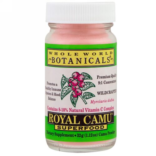 Whole World Botanicals, Royal Camu Powder, 32g (1.12 oz) (Discontinued Item)