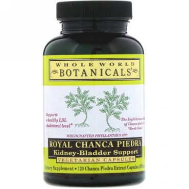 Whole World Botanicals, ロイヤル ブレイク・ストーン, 腎臓・膀胱サポート, 400 mg, ベジカプセル 120粒