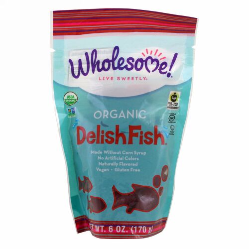 Wholesome, オーガニック・デリッシュフィッシュ、6 oz (170 g) (Discontinued Item)