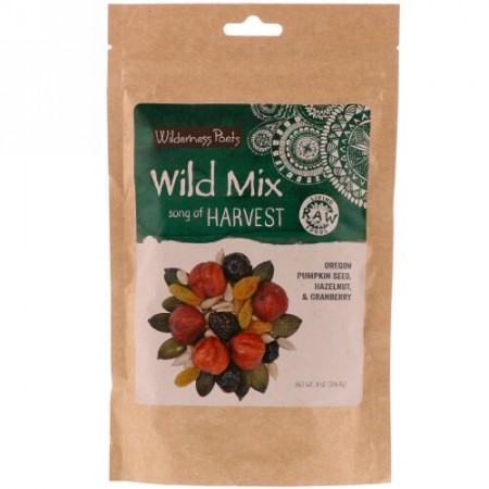 Wilderness Poets, Organic Wild Mix, Song of Harvest, 8 oz (226.8 g) (Discontinued Item)