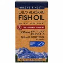 Wiley's Finest, ワイルドアラスカフィッシュオイル、コレステロールサポート、ソフトジェル90粒