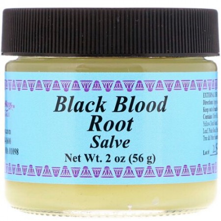 WiseWays Herbals, アカネグサ黒軟膏、56g（2 oz） (Discontinued Item)