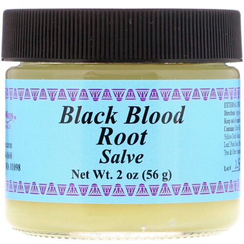 WiseWays Herbals, アカネグサ黒軟膏、56g（2 oz） (Discontinued Item)