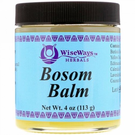 WiseWays Herbals, ブザム バーム、4 oz (113 g)