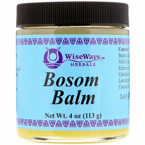 WiseWays Herbals, ブザム バーム、4 oz (113 g)