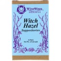 WiseWays Herbals, ウィッチヘーゼルの坐薬、12袋、１袋ごとに2.5ml
