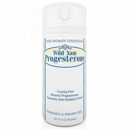 Wise Essentials, ワイルドヤム＆黄体ホルモン、 3オンス (90 g) (Discontinued Item)