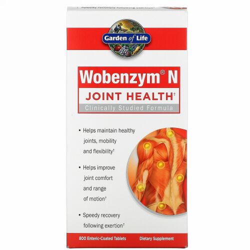 Wobenzym N, Joint Health、800腸溶錠