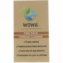 Wowe, 純銅製舌クリーナー、2パック