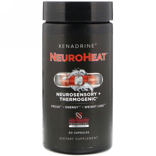 Xenadrine, NeuroHeat, Neurosensory+Thermogeinc, 60 Capsules (Discontinued Item)