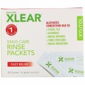 Xlear, サイナスケア リンス包装、高速リリーフ、20個、各6g