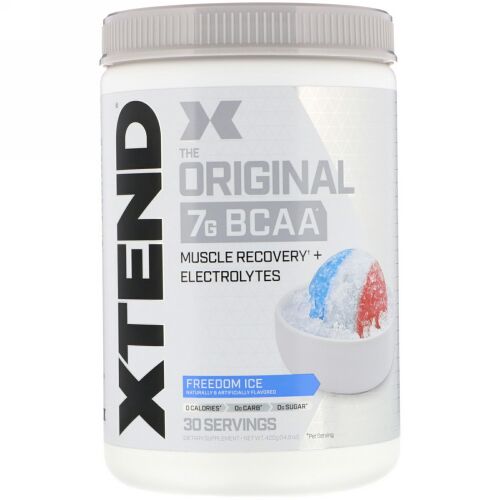 Xtend, オリジナル7G BCAA、フリーダムアイス、420g（14.8オンス）
