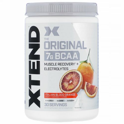 Xtend, オリジナル7G BCAA、イタリアンブラッドオレンジ、435g（15.3オンス）