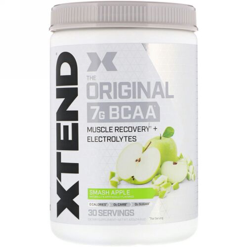 Xtend, オリジナル7G BCAA、スマッシュアップル、420g（14.8オンス）