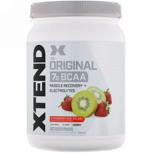 Xtend, オリジナル7G BCAA、ストロベリーキウイスプラッシュ、700g（1.5ポンド） (Discontinued Item)