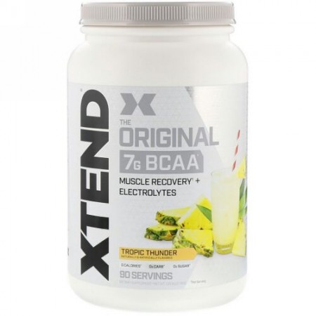 Xtend, オリジナル7G BCAA、トロピックサンダー、1.26kg（2.78ポンド）
