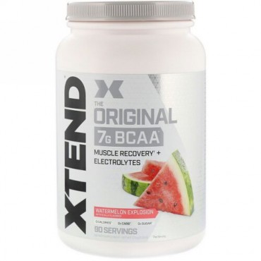 Xtend, オリジナル7G BCAA、ウォーターメロンエクスプロージョン、1.17kg（2.58ポンド）