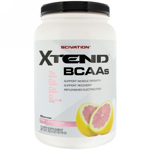 Xtend, エクステンド、イントラ-ワークアウトカタリスト、 ピンクレモネード、 45.0オンス (1278 g) (Discontinued Item)