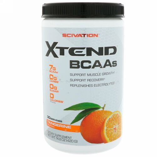 Xtend, Xtend（エクステンド）BCAA群、タンジェリン、14.8オンス (420 g) (Discontinued Item)